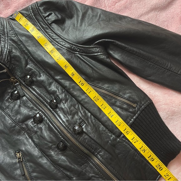 Juicy couture leather jacket - Picture 6 of 8